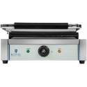 Royal Catering Grilis kontaktowy dwustronny ryflowany PANINI Royal Catering Grilis kontaktowy dwustronny ryflowany PANINI
