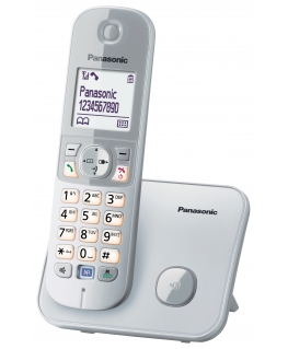 Panasonic KX-TG6811GS telephone DECT telephone Caller ID Silver