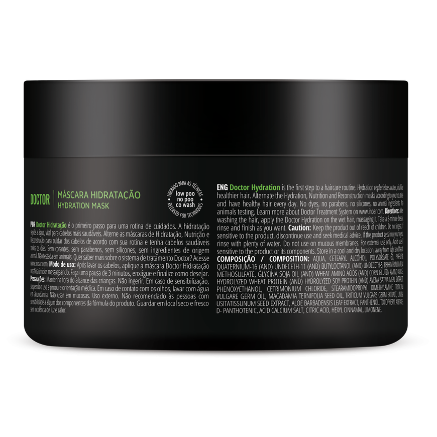 INOAR Doctor Hydrating Mask - moisturizing mask 250 g – 2