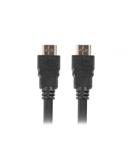Lanberg CA-HDMI-13CC-0010-BK HDMI kabelis 1 m HDMI Type A (Standard) Melns