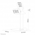 Neomounts monitor desk mount Neomounts monitor desk mount