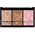 Wibo 3 Steps Baked Contouring Palette face contouring palette 10g Wibo 3 Steps Baked Contouring Palette face contouring palette 10g