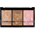 Wibo 3 Steps Baked Contouring Palette face contouring palette 10g Wibo 3 Steps Baked Contouring Palette face contouring palette 10g