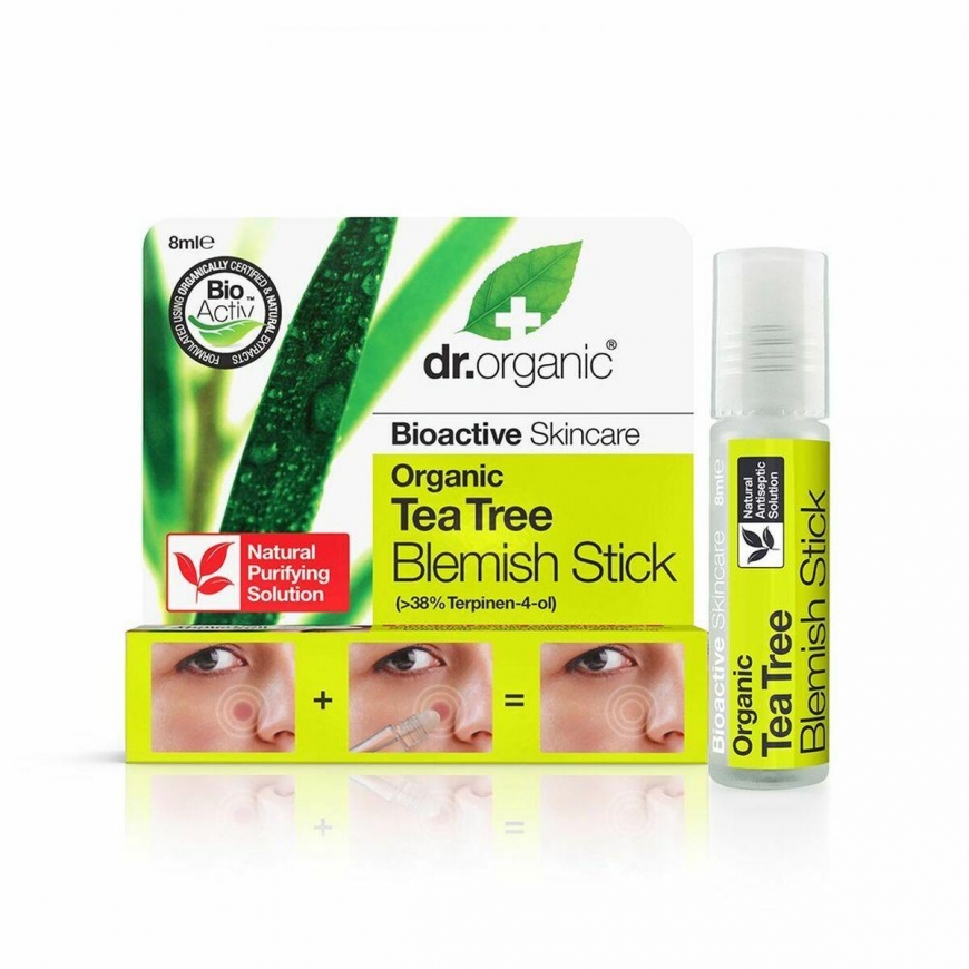 Dr Organic Tea Tree Blemish Stick Roll On 8 ml – 2