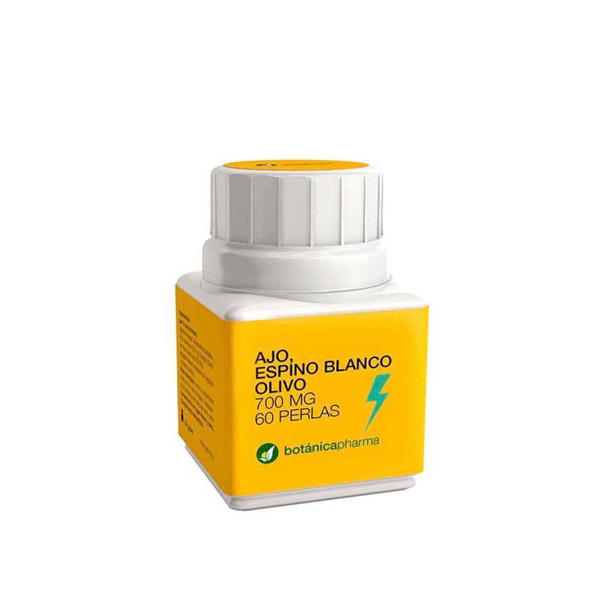 BotanicaPharma gudobelė + alyvuogių česnakai 60 perlų