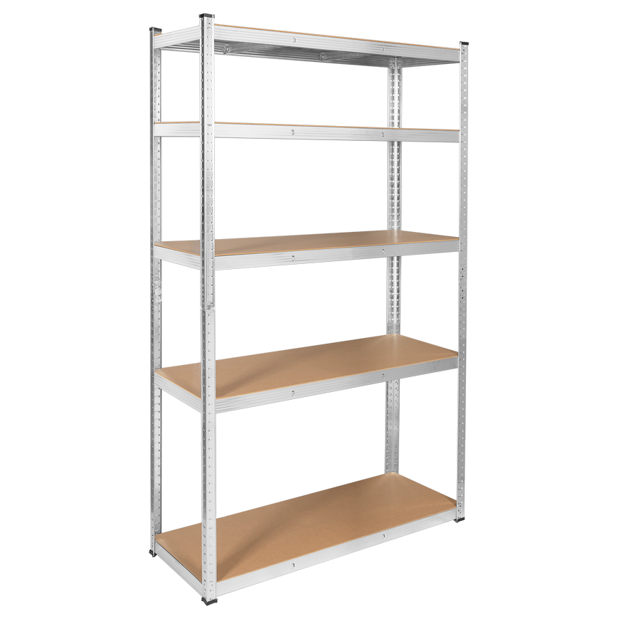 Metalinė sandėlio lentyna 205x120x45 sidabrinė Rebel