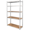 Metalinė sandėlio lentyna 205x120x45 sidabrinė Rebel Metalinė sandėlio lentyna 205x120x45 sidabrinė Rebel