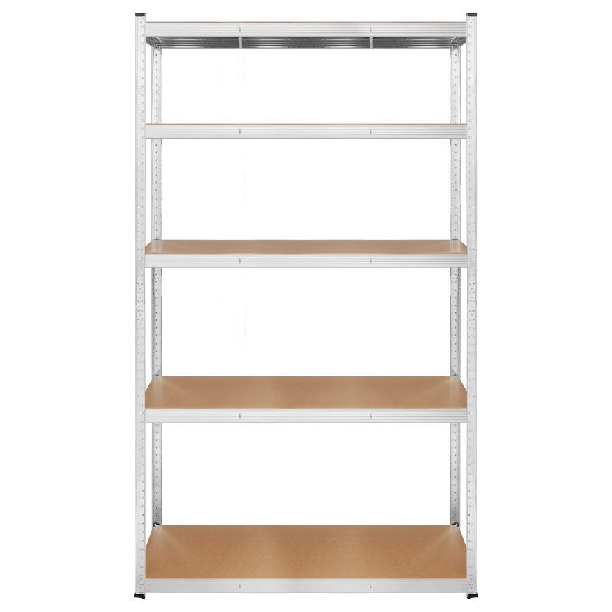 Metal warehouse shelf 205x120x45 silver Rebel – 3