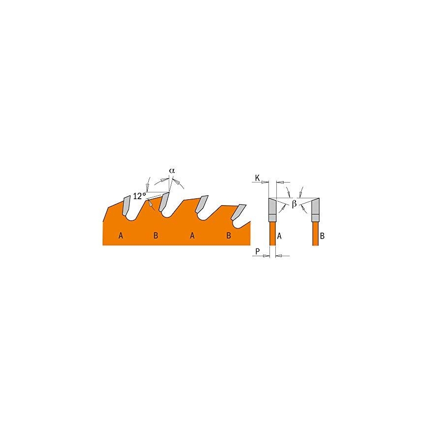Disc cutting 250x2,4x30 Z42 HM, CMT – 3