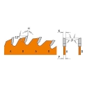 Diskas pjovimo 250x2,4x30 Z42 HM, CMT Diskas pjovimo 250x2,4x30 Z42 HM, CMT