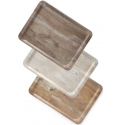Tray tray do serwowania su nadrukiem drawna light oak 370x530mm Hendi 508930