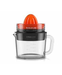Taurus Citrus Glass электрический цитрус-пресс 1 L 30 W Черный, Красный, Прозрачный