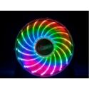 Akasa Vegas X7 Computer case Fan Black, Transparent