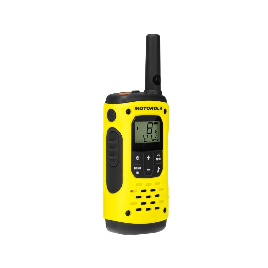 Motorola Talkabout T92 H2O two-way radio 16 channels 446.00625 - 446.19375 MHz Black, Yellow – 2