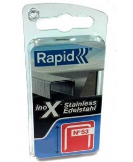 Stainless steel staples. steel "Rapid" 53/12 1080 pcs.