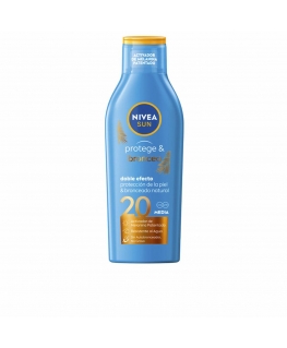 "Nivea" protective milk from the sun with tanning effect Spf20 200ml