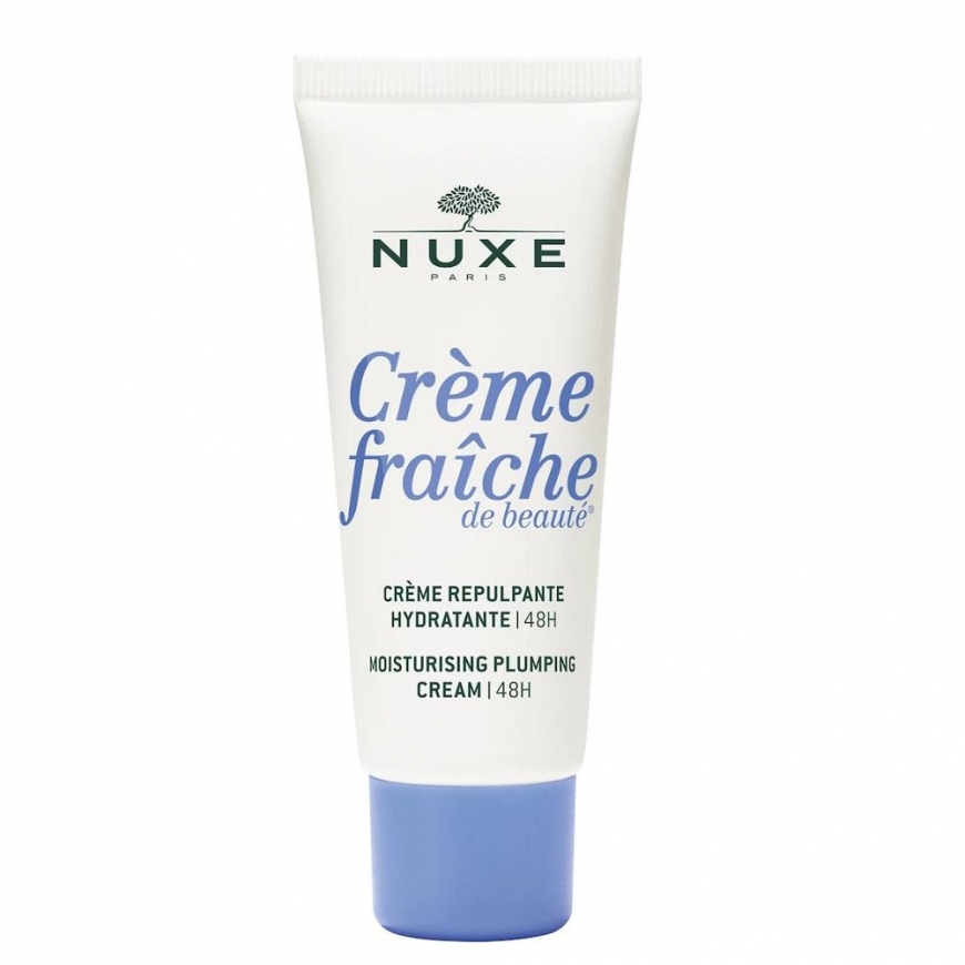 NUXE 48 val. drėkinantis kremas normaliai odai „Crème Fraîche® de Beauté 48H Moisturizing Plumping cream for normal skin“, 30 ml