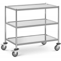 Royal Catering Trolley kelnerski cateringowy do serwowania 3 półki 82 x 50 cm do 60 kg Royal Catering Trolley kelnerski cateringowy do serwowania 3 półki 82 x 50 cm do 60 kg