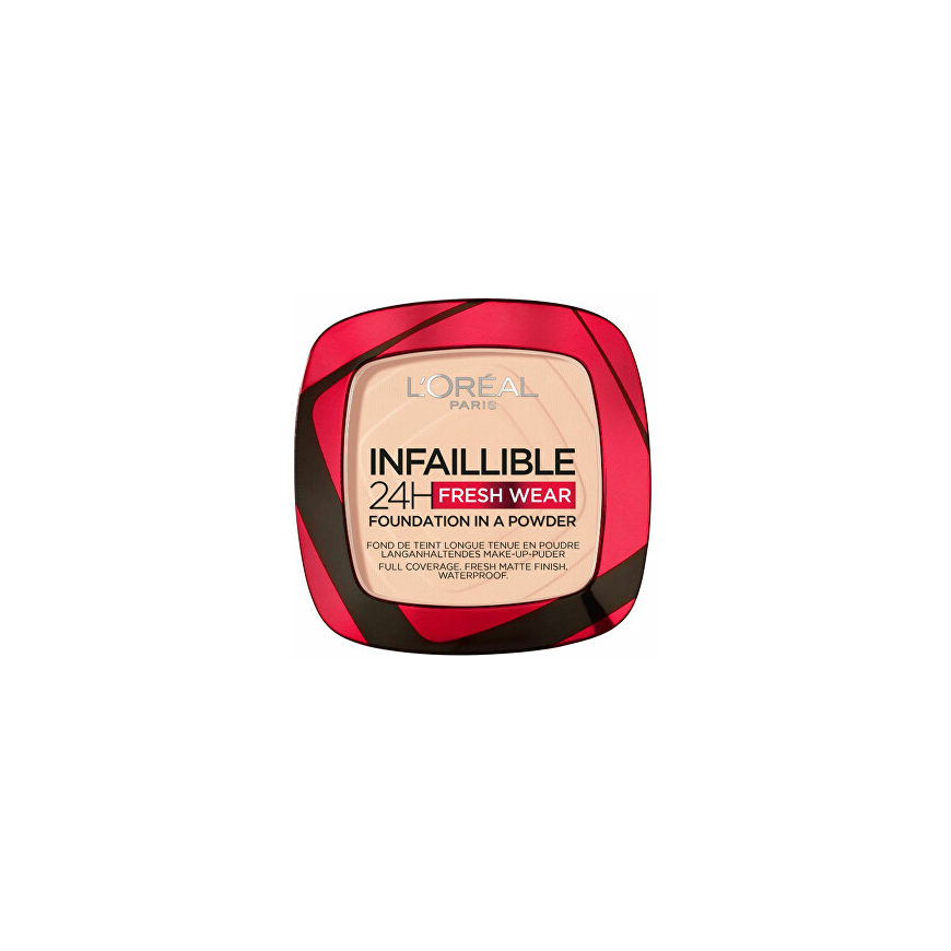 L'Oréal Paris Infaillible 24H Fresh Wear Makiažo pagrindas In A Pudra Makeup moterims, 9 g – 4