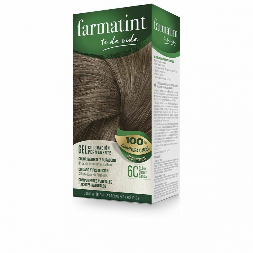 Farmatint 6c Dark Ash Blonde 155ml – 2