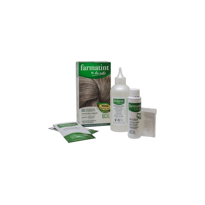 Farmatint 6c Dark Ash Blonde 155ml – 3
