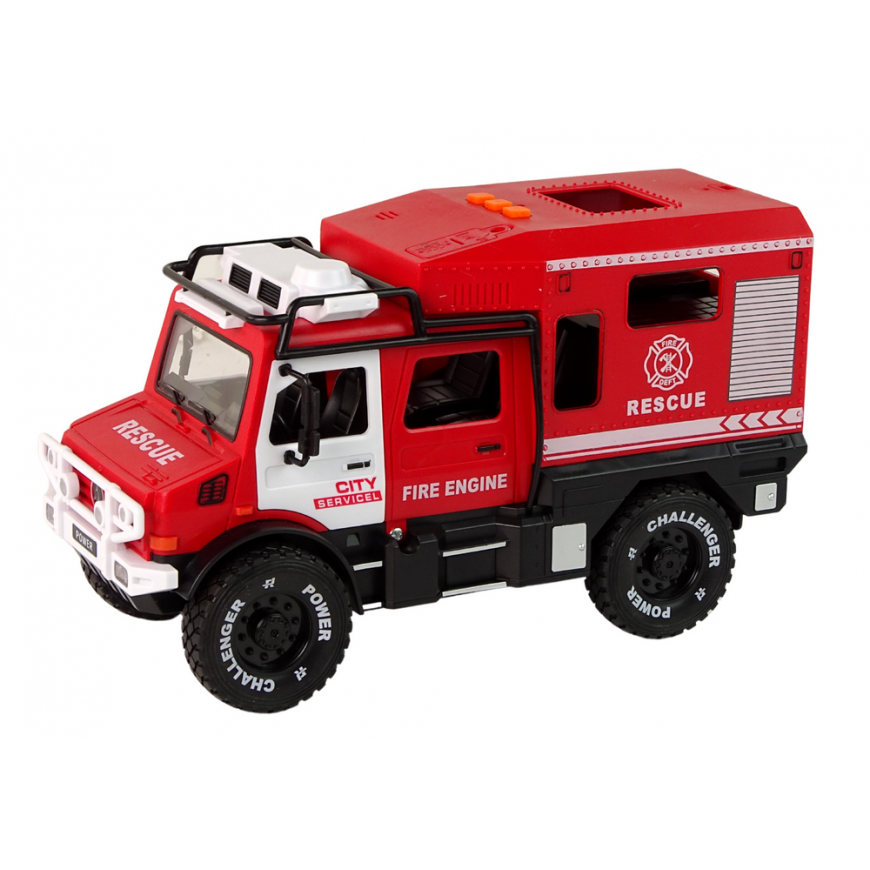 Lean Cars SUV Fire Service Red Sounds of doors opening Lights – 2