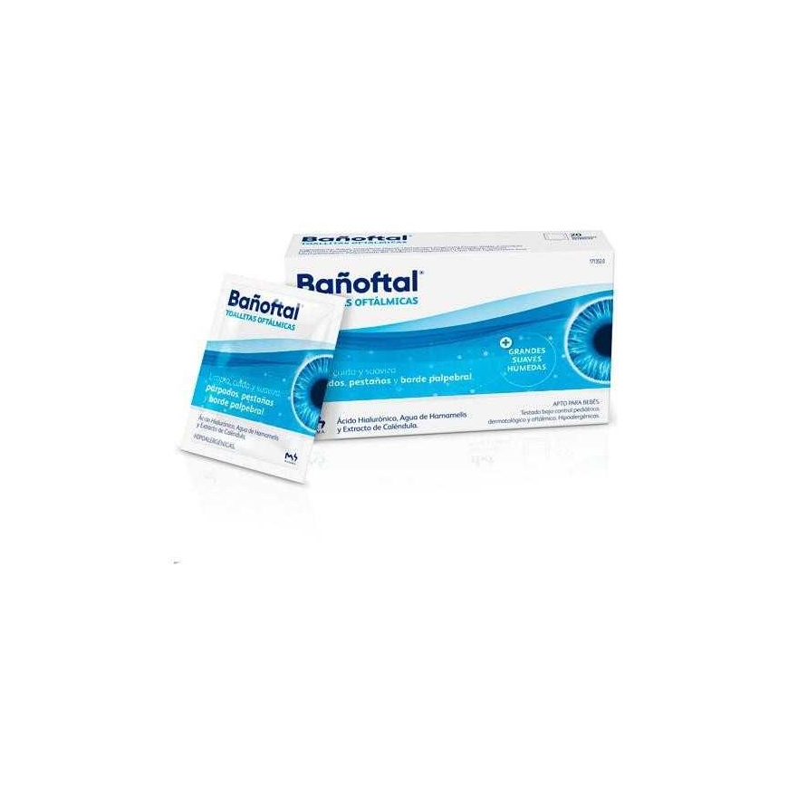 M4pharma Bañoftal Toallitas Oftálmicas Oculares Estéril 20 Unidades – 2