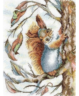 Beldizart Cross stitch kit "Squirrel" SANB-20