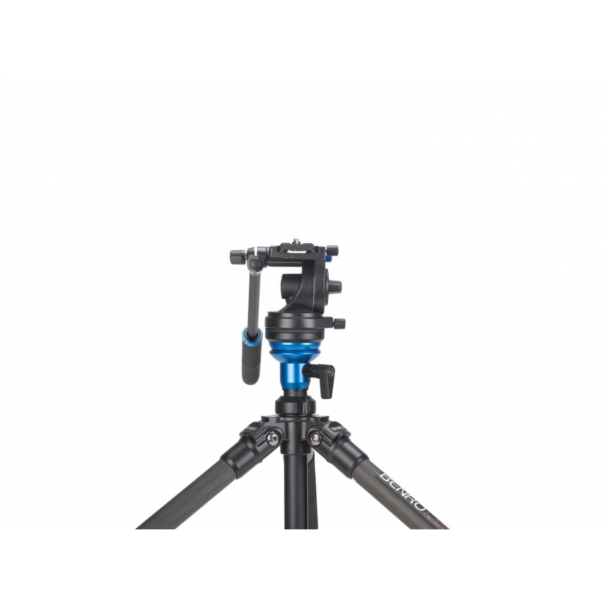 Benro S2 tripod head Black, Blue 3/8" Ball – 3