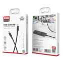 XO cable NB-Q199 PD USB-C - USB-C 1,5m 100W black XO cable NB-Q199 PD USB-C - USB-C 1,5m 100W black