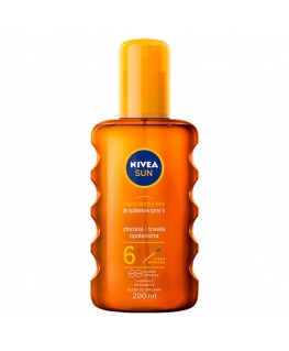 Nivea NIVEA_Sun įdegio aliejaus purškiklis SPF6 200ml