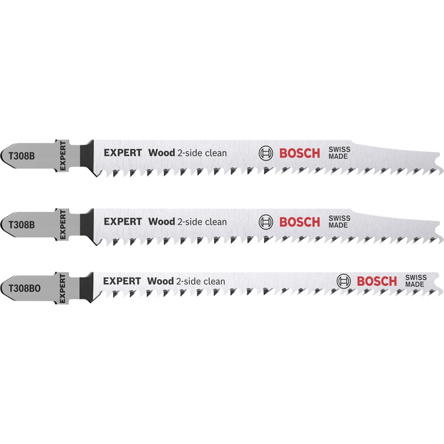 Bosch 2 608 900 559 tikksae, jõhvsae ja mõõksae tera Tikksae tera 3 tk