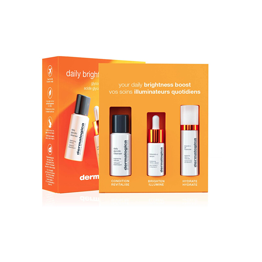 Dermalogica Daily Brightness Boosters - Dárková sada péče pro rozjasnění pleti