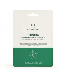 The Body Shop koncentruota lakštas kaukė su serumu Edelweiss 21ml