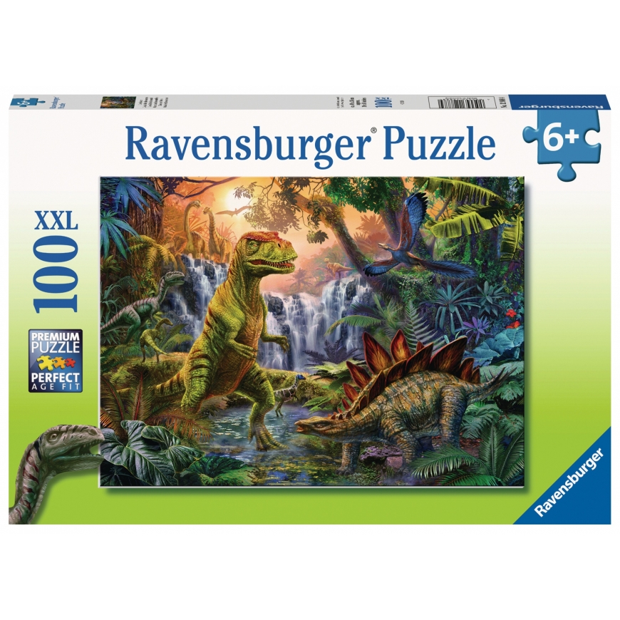 Ravensburger Dinosaur Oasis Puzle 100 pcs