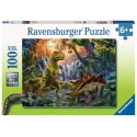 Ravensburger Dinosaur Oasis Pusle 100 tk Dinosaurused Ravensburger Dinosaur Oasis Pusle 100 tk Dinosaurused