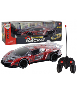 Lean Remote Control RC Sports Car 1:16 Scale Red Light