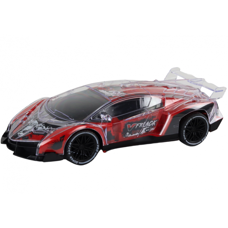Lean Nuotoliniu būdu valdomas RC sportinis automobilis 1:16 mastelio raudonos šviesos – 2