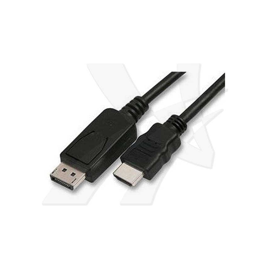 Video Kabelis DisplayPort M - HDMI M, 5m, juoda