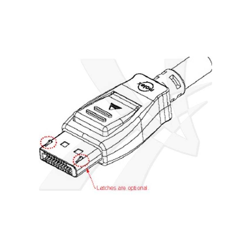 Video Cable DisplayPort M - HDMI M, 5m, black – 2