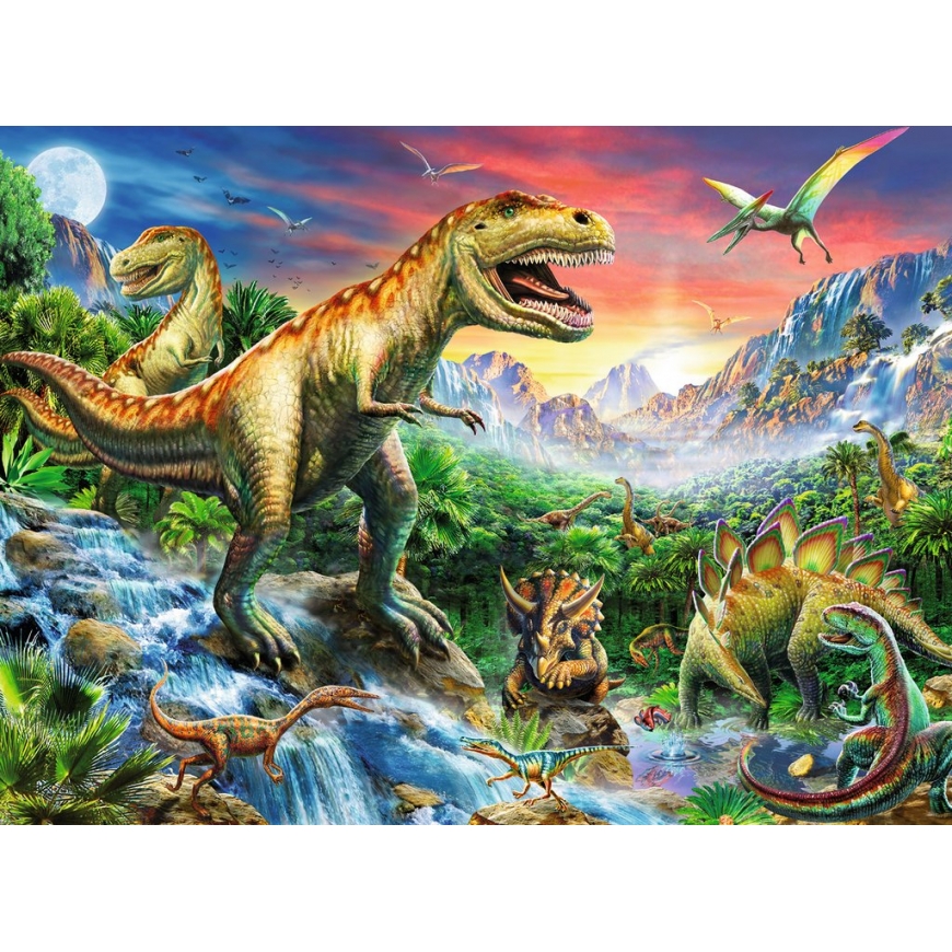 Ravensburger 4005556106653 Составная картинка-головоломка 100 шт Динозавры – 2
