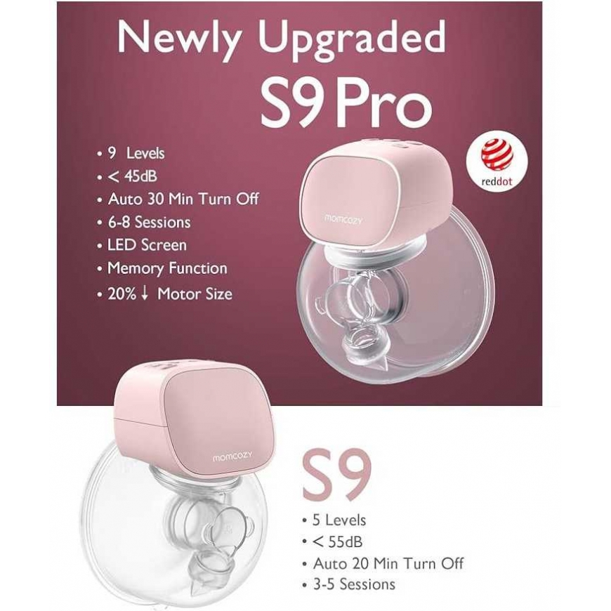 MOMCOZY DVIGUBAS NEŠIOJAMAS BELAIDIS PIENTRAUKIS S9 PRO, Rožinis – 2