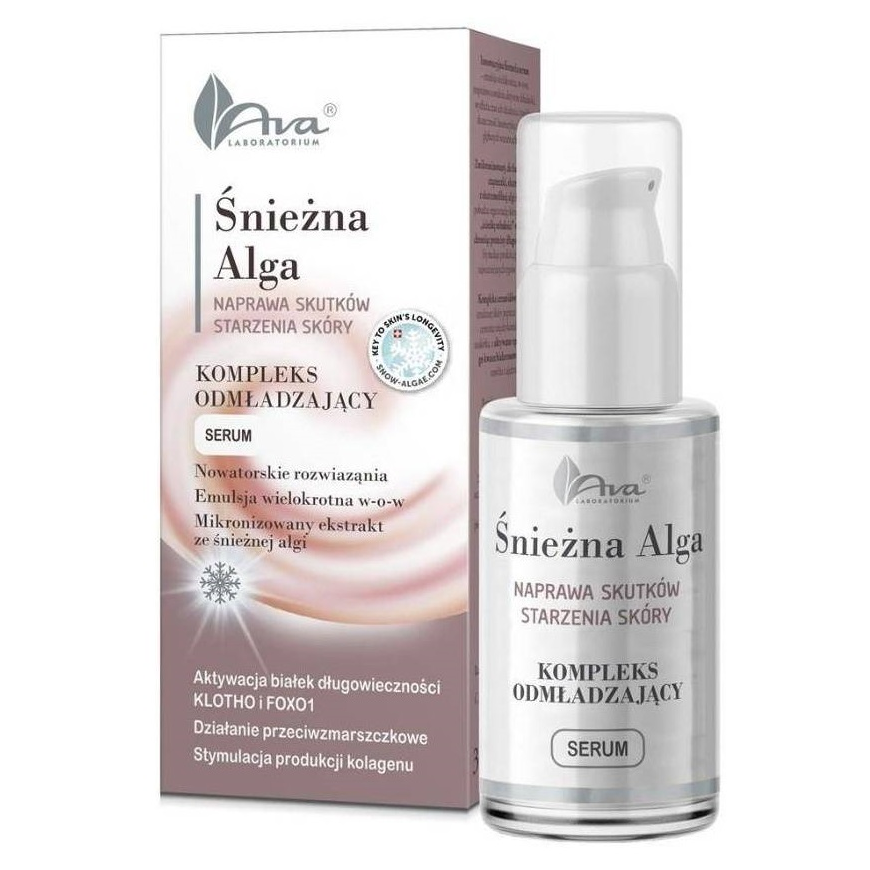 Ava Laboratorium Snow Alga rejuvenating complex - serum 30ml – 2