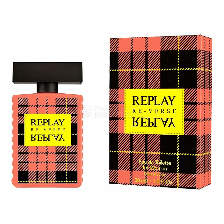 Replay Signature Re-Verse EDT tualetinis vanduo moterims, 50 ml – 4