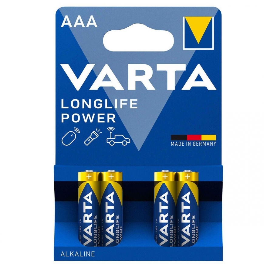 Baterijos Varta LR03 LONGLIFE