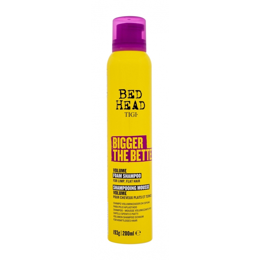 Tigi Bed Head Bigger The Better Volume Foam Shampoo 200ml – 3