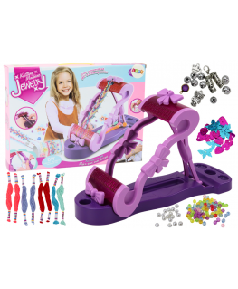 Lean Set of a creative machine for making jewelry, embroidery thread, beads