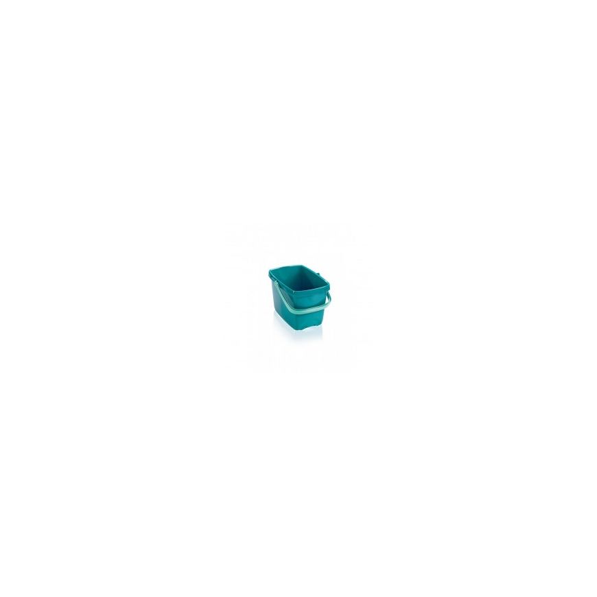 Bucket 14L with push-on wheels blue – 2