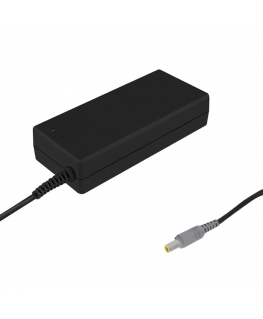 Qoltec 50093 strāvas adapteris & pārveidotājs 90 W Melns