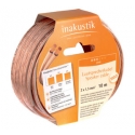 Inakustik 10m Star Speaker Cable audio kabelis Caurspīdīgs Inakustik 10m Star Speaker Cable audio kabelis Caurspīdīgs